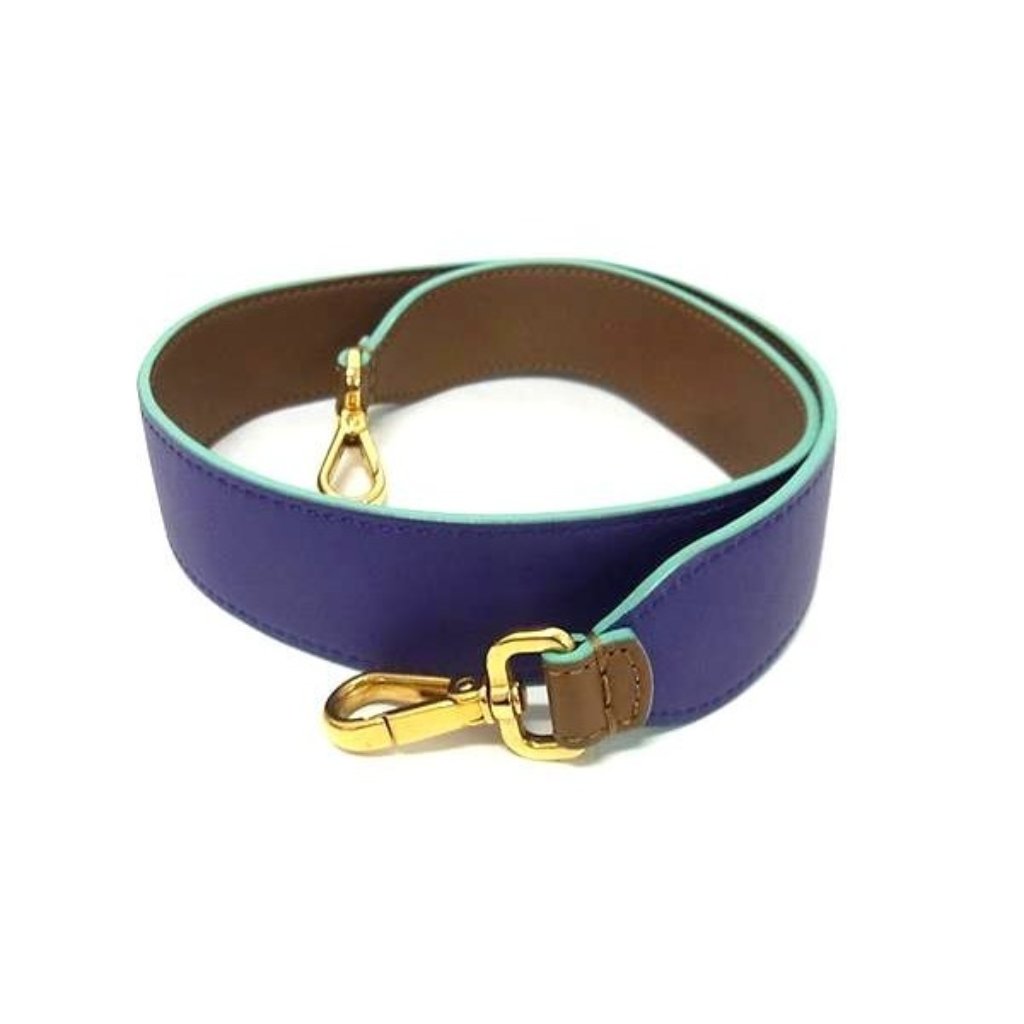 Fendi Strap You Leather Shoulder Strap For Bag Shoulder Strap Purple